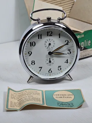 Orologio sveglia VEGLIA vintage anni '60 NOS