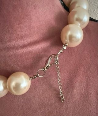 Conjunto Collar y Pendientes Perlas