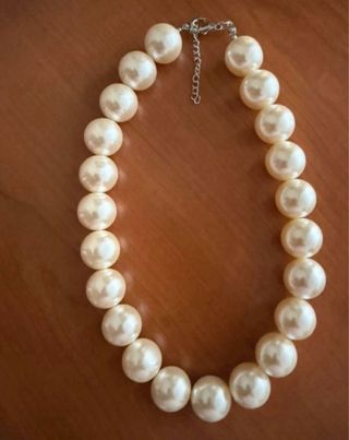 Conjunto Collar y Pendientes Perlas