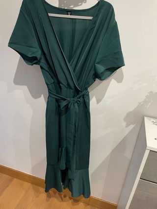 Vestido Verde Talla 2XL Nuevo