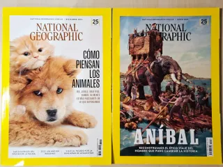 Regalo 2 revistas National Geographic - no envío