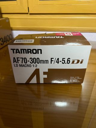 Nikon D3400 + Lente 18-55mm + Tamron 70-300mm