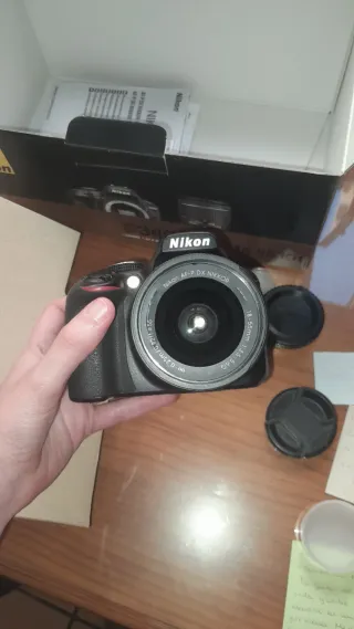 Nikon D3400 + Lente 18-55mm + Tamron 70-300mm