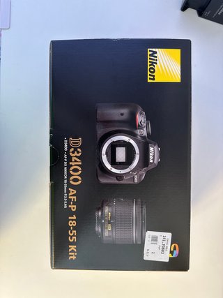 Nikon D3400 + Lente 18-55mm + Tamron 70-300mm