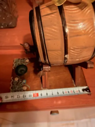 Barril decorativo vintage