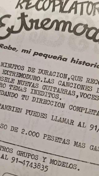 Fanzine para Miguel Pasalo