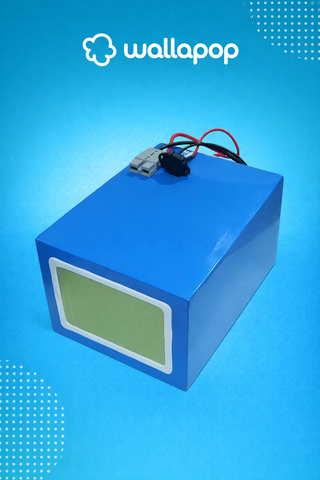 Batería Litio 72V 40Ah BMS Bluetooth