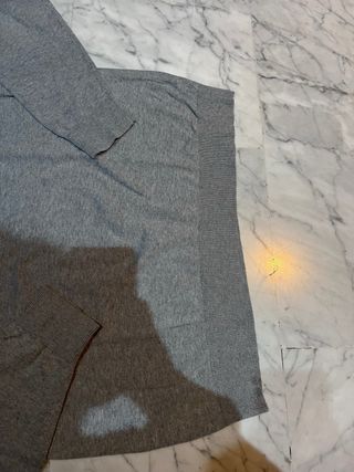 Jersey gris liso Primark Talla L