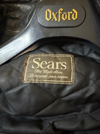 Chaqueta Piel Negra Hombre