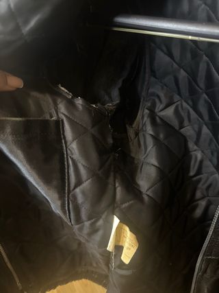 Chaqueta Piel Negra Hombre