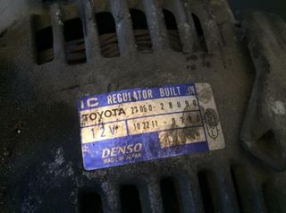 Alternador toyota 2706028090 rav4 2.0 vvti 55504