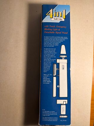 Linterna 4 en 1 Soft Lite Coche Antigua