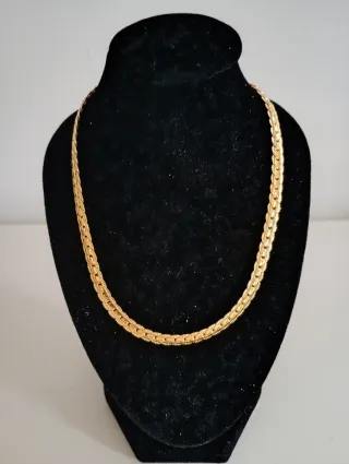 Collana placcata oro 18k 700/1000