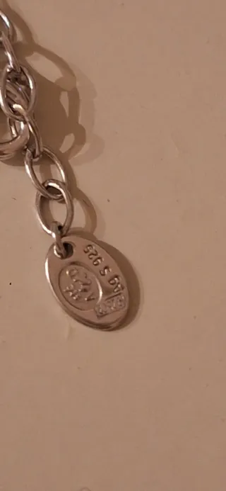 Pulsera Agatha Plata y Madre Perla