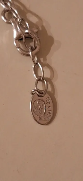 Pulsera Agatha Plata y Madre Perla