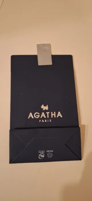 Pulsera Agatha Plata y Madre Perla