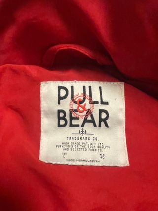 Cazadora Pull&Bear Roja