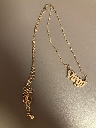 Colgante Virgo Dorado