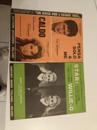 Spartiti musicali Un disco per l'estate 1965