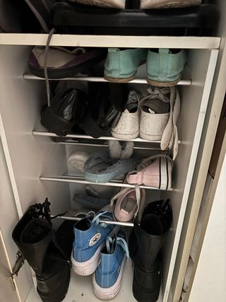 Zapatero organizador para armario