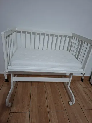 Minicuna colecho blanca