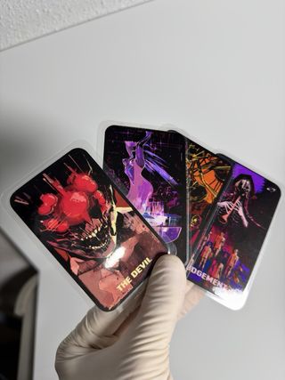 Cartas Tarot Cyberpunk 2077 Arcanos Mayores