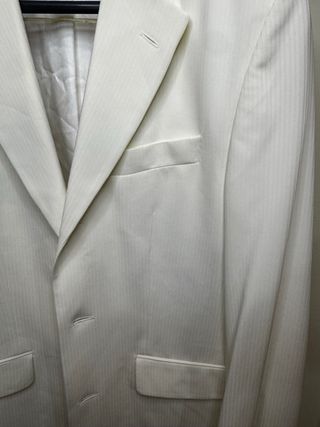Blazer blanco umberto boggi hombre italiano