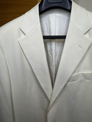 Blazer blanco umberto boggi hombre italiano
