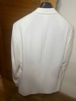 Blazer blanco umberto boggi hombre italiano