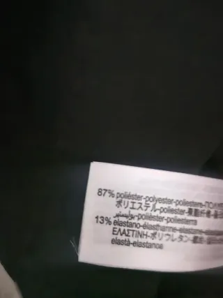 Zara giacca nera con bande bianche L