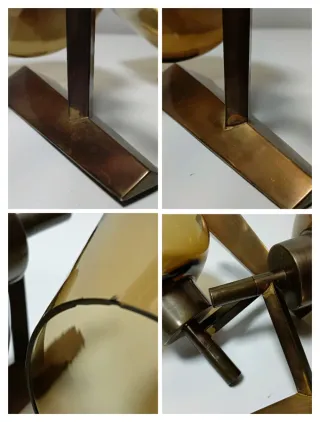 PAREJA APLIQUES PARED LATON