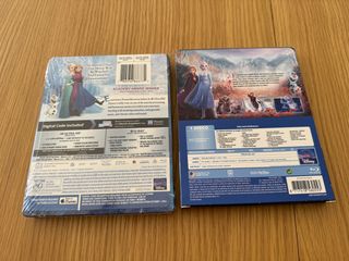 Pack Frozen Steelbook Blu-ray 4K - Disney - J23