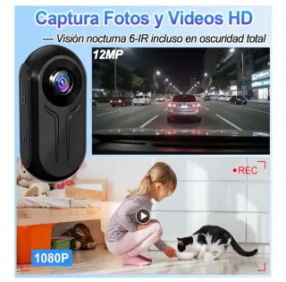 Cámara Deportiva Pudet Luo Full HD 1080P