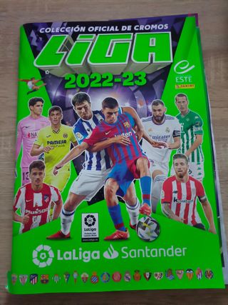 3 Álbumes completos liga 21/22, 22/23,24/25