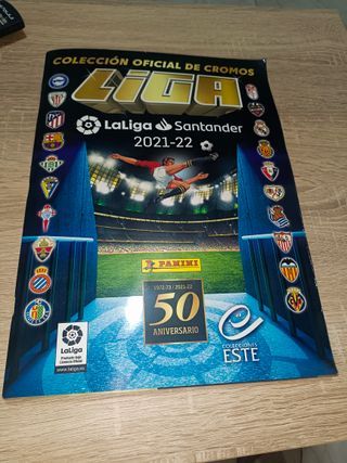 3 Álbumes completos liga 21/22, 22/23,24/25