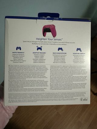 Mando PS5 DualSense Rosa y Negro