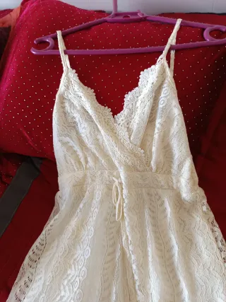 Vestido largo encaje Ciao Milano