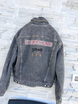 Giubbotto Schott Jack o one Vintage Anni 90 Tg M