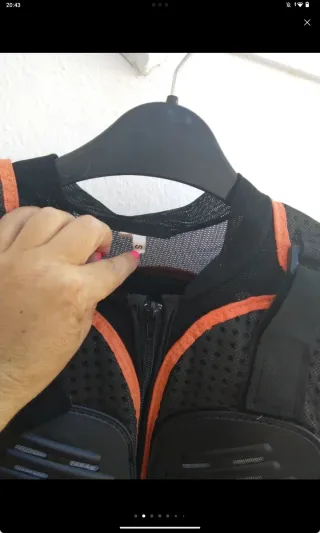 Chaqueta Motocross Protecciones Talla S