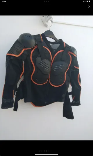 Chaqueta Motocross Protecciones Talla S