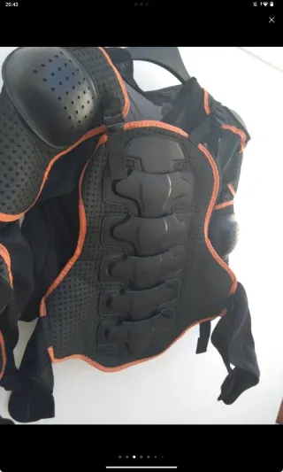 Chaqueta Motocross Protecciones Talla S