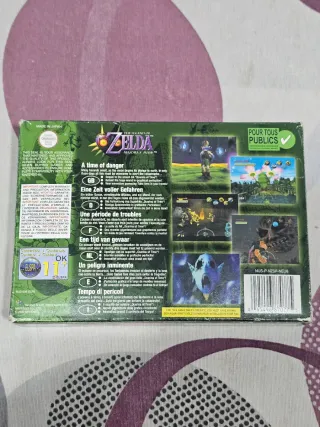 Zelda Majora's Mask Nintendo 64 Completo