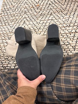 Botas Scalpers Beige Talla 36 Nuevas