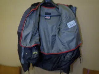 Chaqueta Moto Gore-Tex Negra