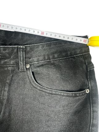 Pantalones cargo anchos negros