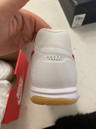 Zapatillas Nike Futbol Sala Blancas Rojas