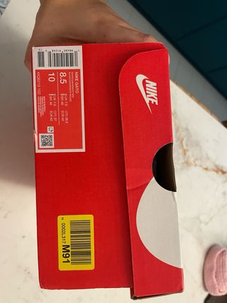Zapatillas Nike Futbol Sala Blancas Rojas