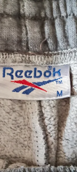 Chándal Retro Reebok Gris y Blanco