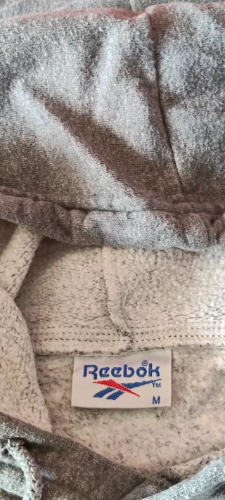 Chándal Retro Reebok Gris y Blanco