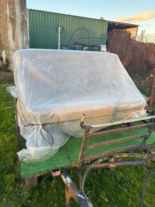 Carro de campo con asiento